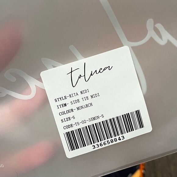 NWT Toluca Rita Midi Bikini Bottom Monarch Size S - Picture 6 of 7